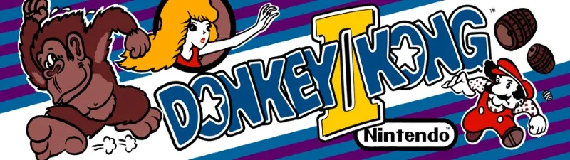 Donkey Kong D2K Pauline Free Play and High Score Save Kit for original Nintendo arcade PCB