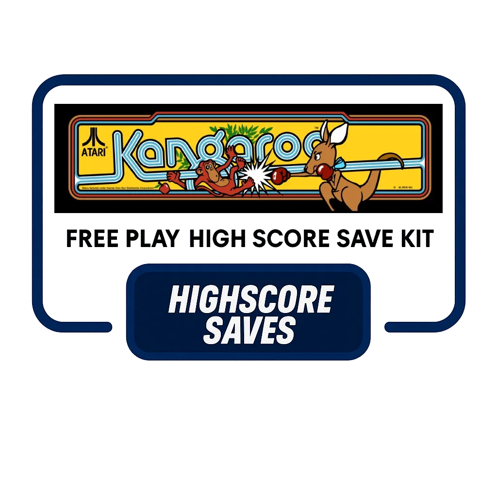 Kangaroo Free Play and High Score Save Kit Kangaroo Free Play and High Score Save Kit
