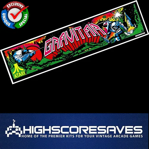 Gravitar Free Play and High Score Save Kit Gravitar Free Play and High Score Save Kit