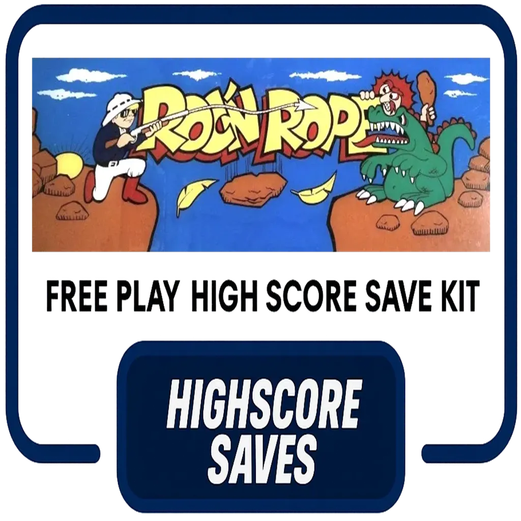 Roc 'n Rope Free Play and High Score Save Kit