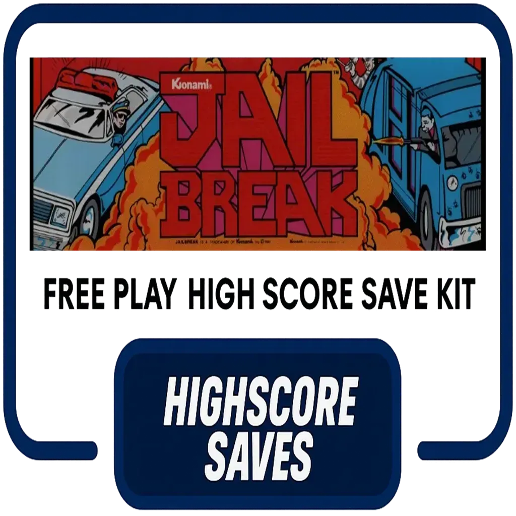 Jail Break Free Play and High Score Save Kit