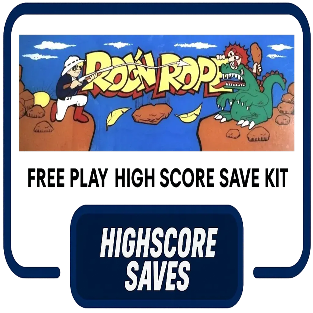 Roc 'n Rope Free Play and High Score Save Kit