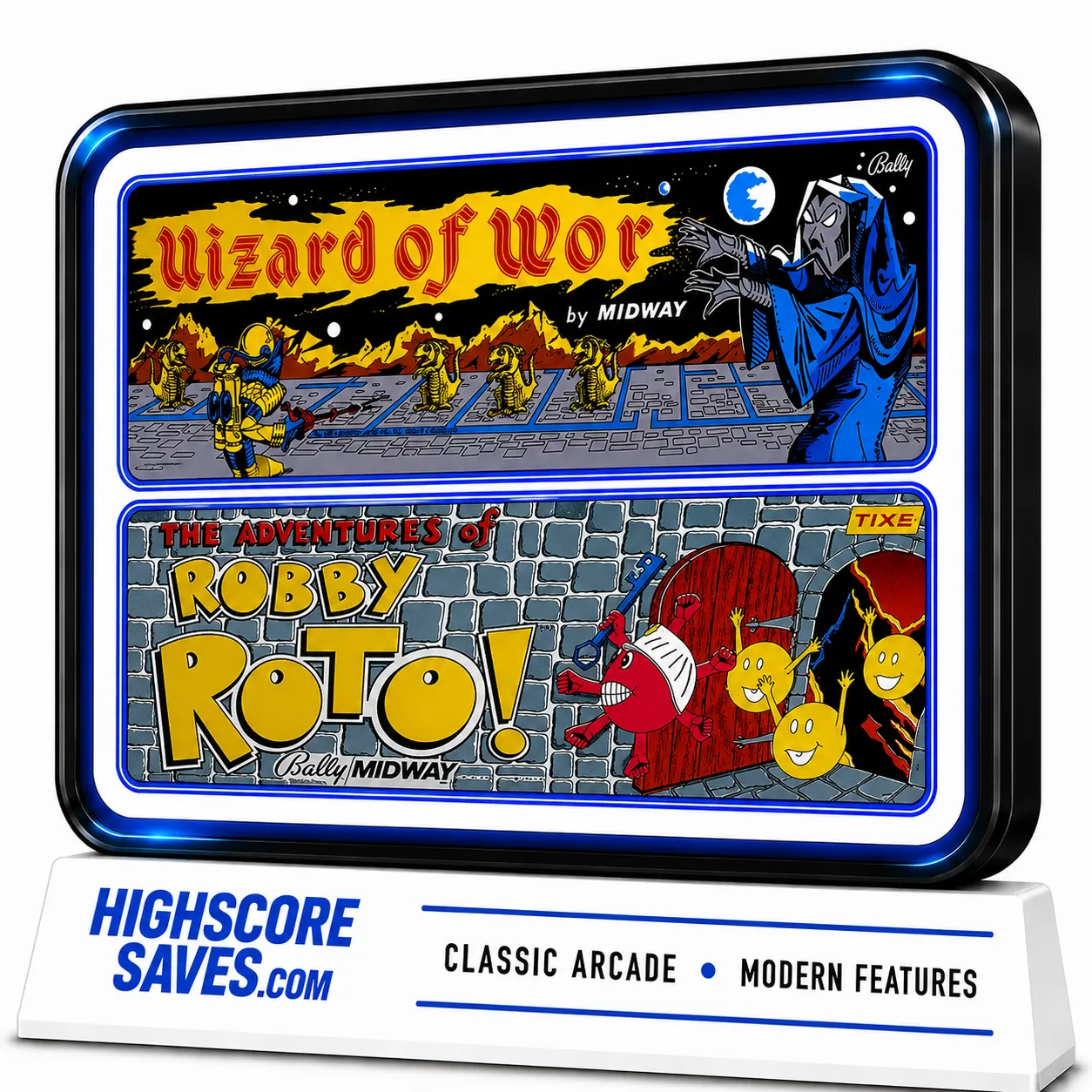 Wizard of Wor | Robby Roto Multigame Free Play and High Score Save Kit