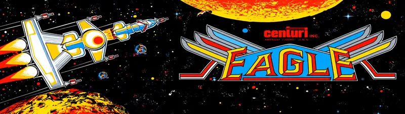 Eagle Free Play and High Score Save Kit installation guide marquee