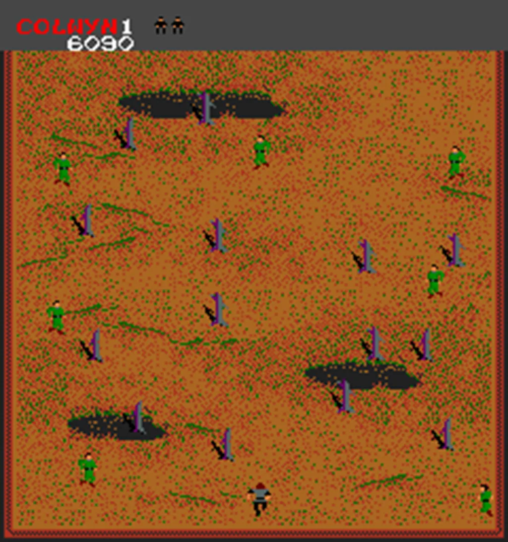 Krull Arcade Free Play and High Score Save Kit