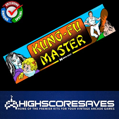Kung Fu Master Free Play and High Score Save Kit Kung Fu Master Free Play and High Score Save Kit