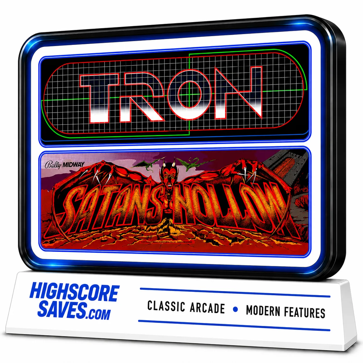 Tron | Satans Hollow Multigame Free Play and High Score Save Kit