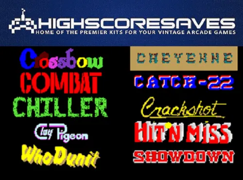 Exidy 440 Multigame Free Play and High Score Save Kit Exidy 440 Multigame Free Play and High Score Save Kit