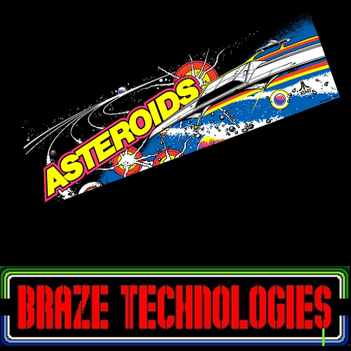 Braze Asteroids Free Play High Score Save Kit Braze Asteroids Free Play High Score Save Kit