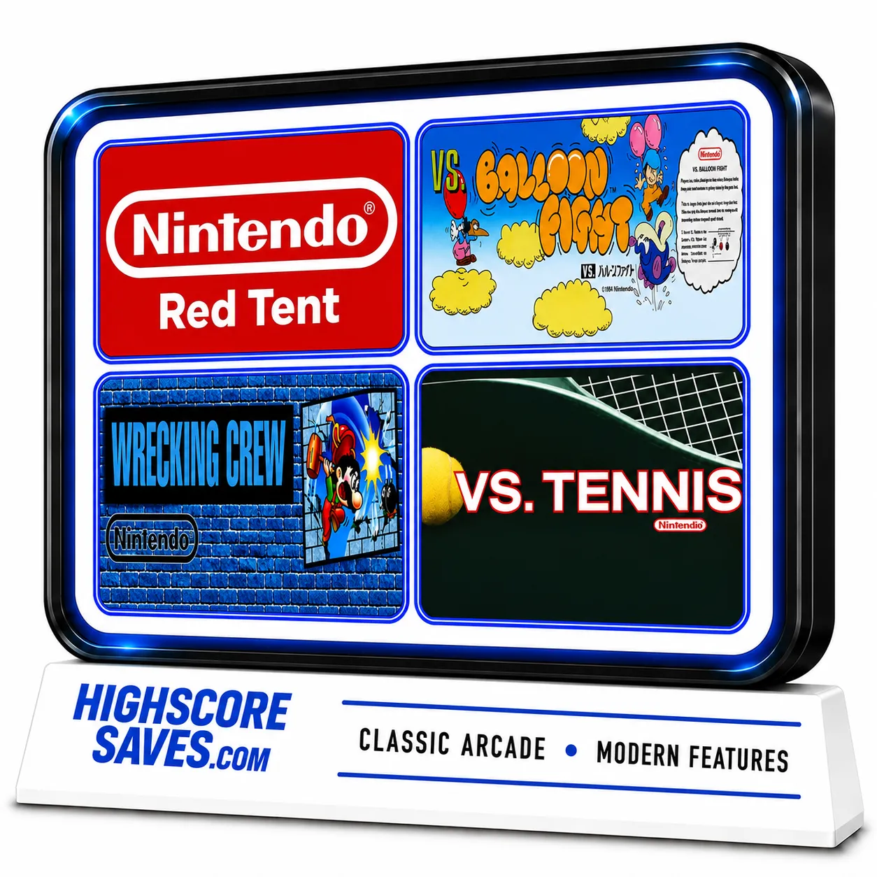 vs Nintendo Red Tent | vs Nintendo Dual Upright Multigame Kit