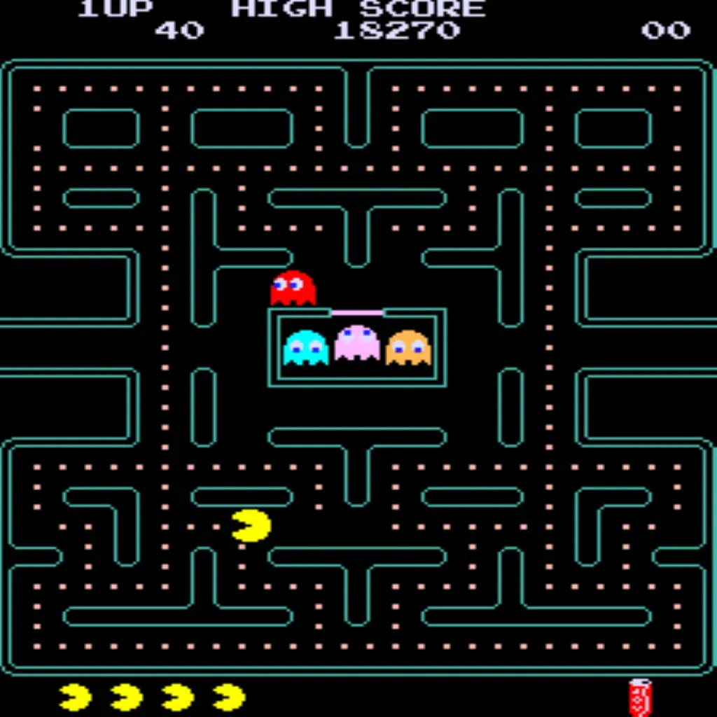 Free Pacman Computer Score Pac-Man Plus Free Play and High Score Save Kit