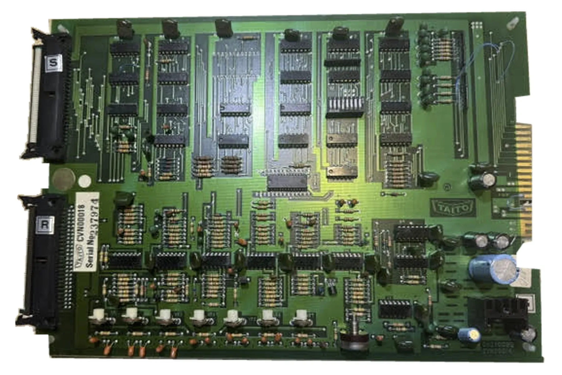 Taito Space Invaders CV070020 Sound I/O and Shifter PCB missing the MB14241 and socket