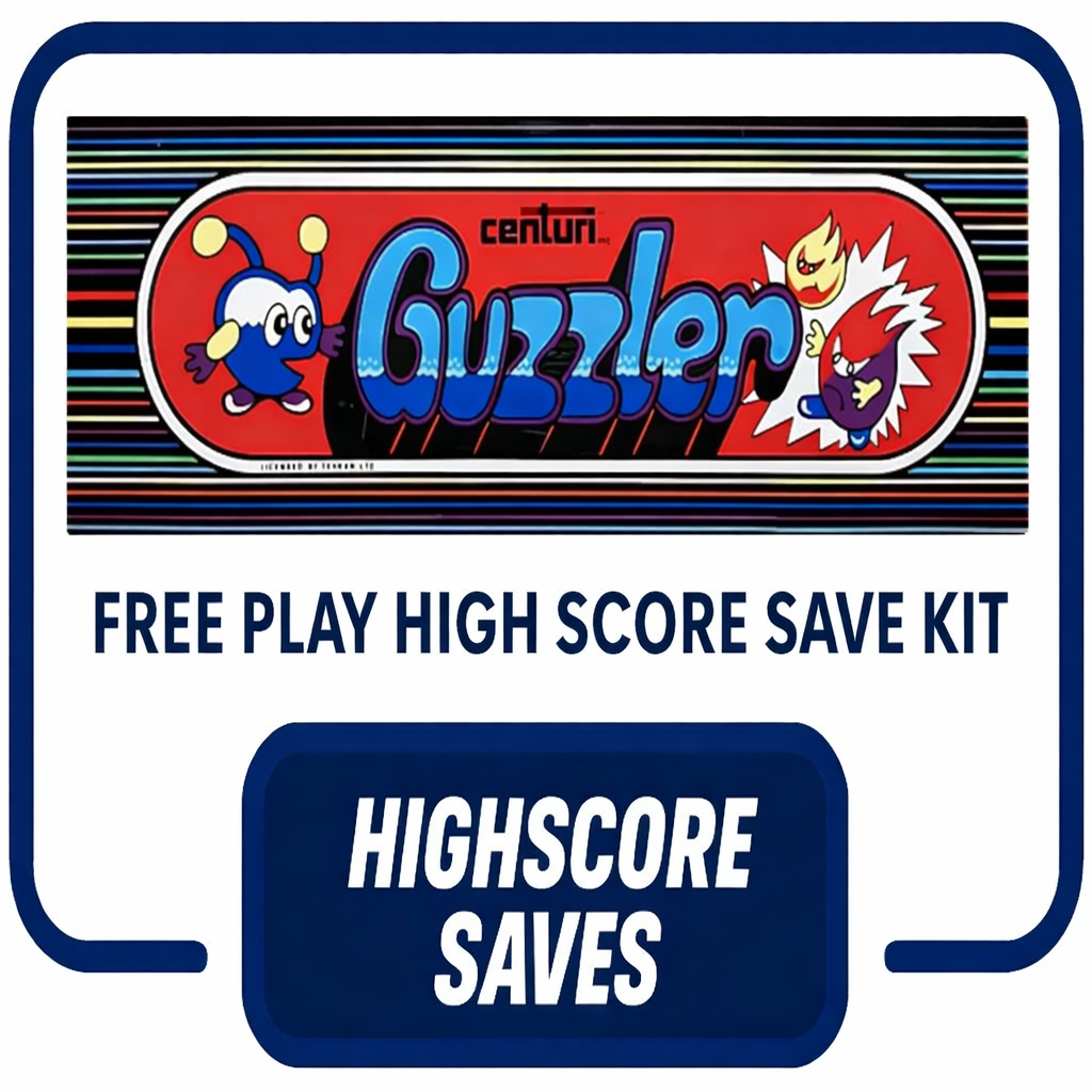 Guzzler Free Play and High Score Save Kit