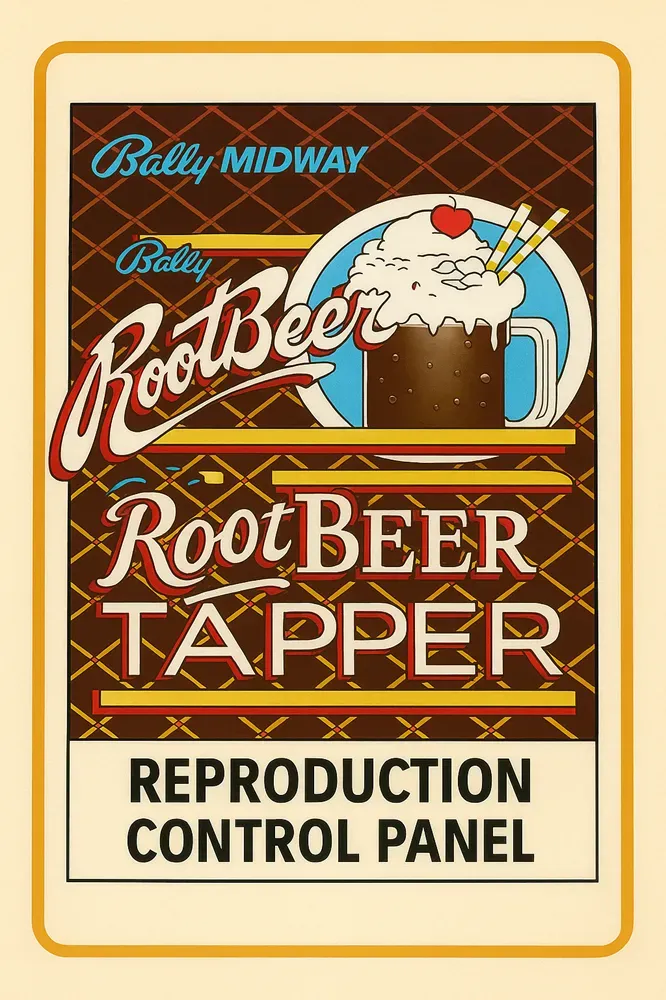 Root Beer Tapper Reproduction Control Panel