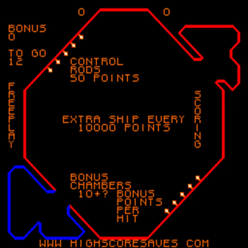 Reactor Arcade Free Play and High Score Save Kit