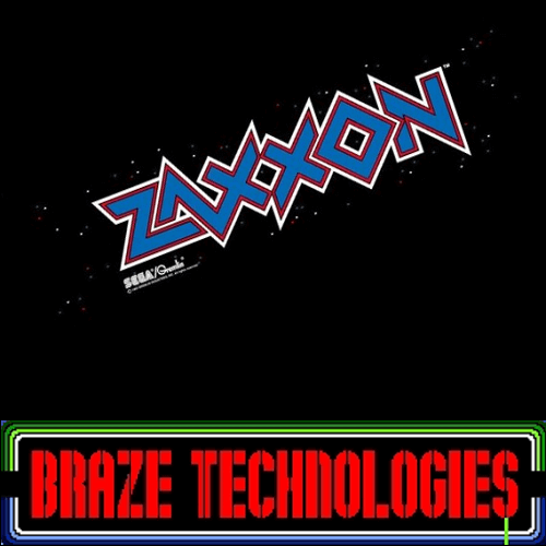 Braze Zaxxon Free Play and High Score Save Kit Braze Zaxxon Free Play and High Score Save Kit