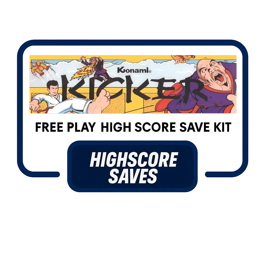 Kicker | Shao-Lin's Road Free Play and High Score Save Kit Kicker | Shao-Lin's Road Free Play and High Score Save Kit