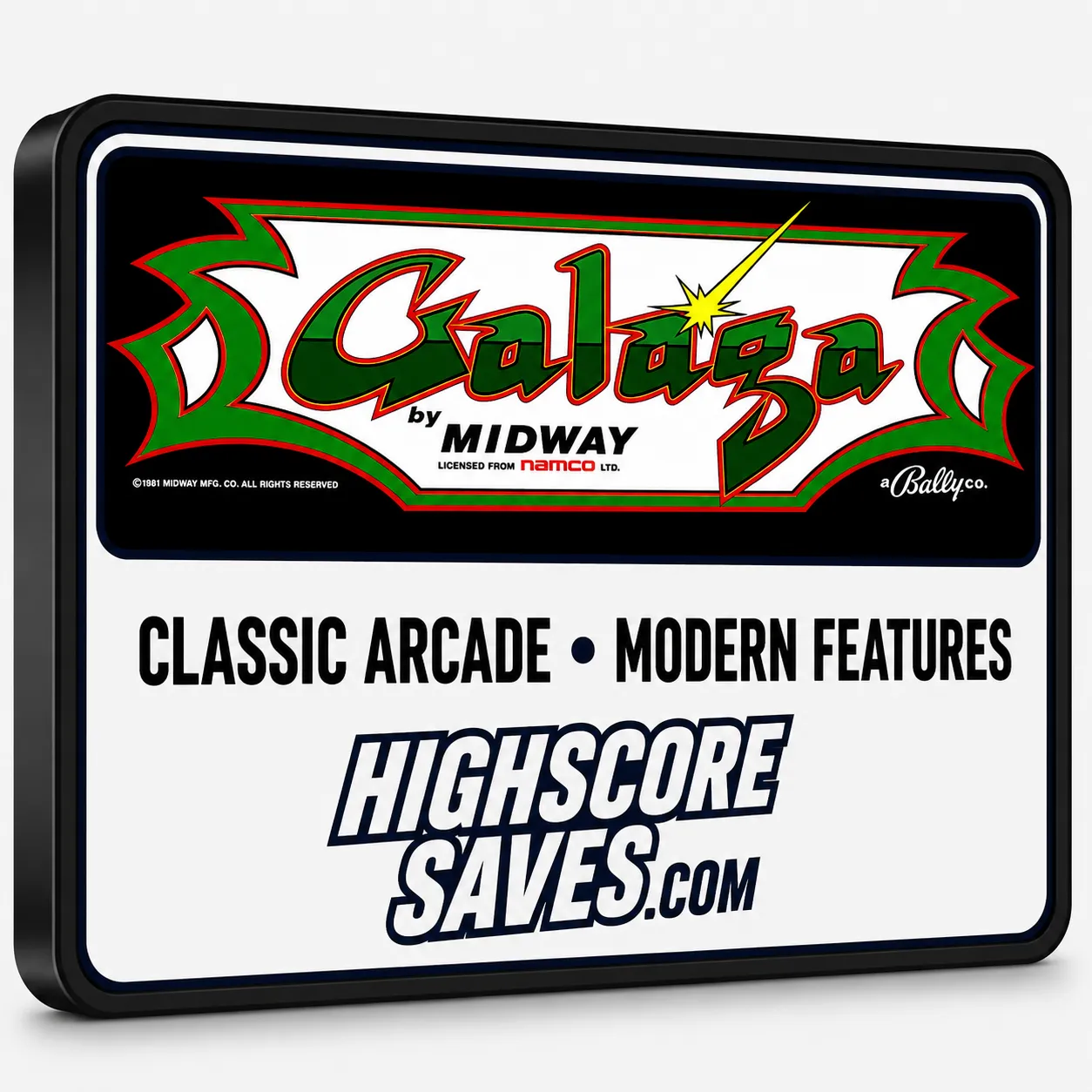 Galaga Free Play and High Score Save Kit