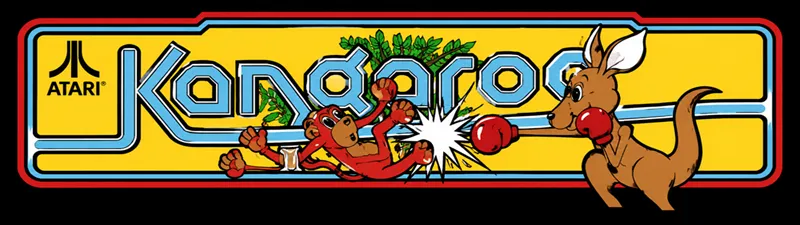 Kangaroo Free Play and High Score Save Kit installation guide marquee