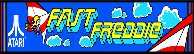 Fast Freddie Free Play and High Score Save Kit installation guide marquee
