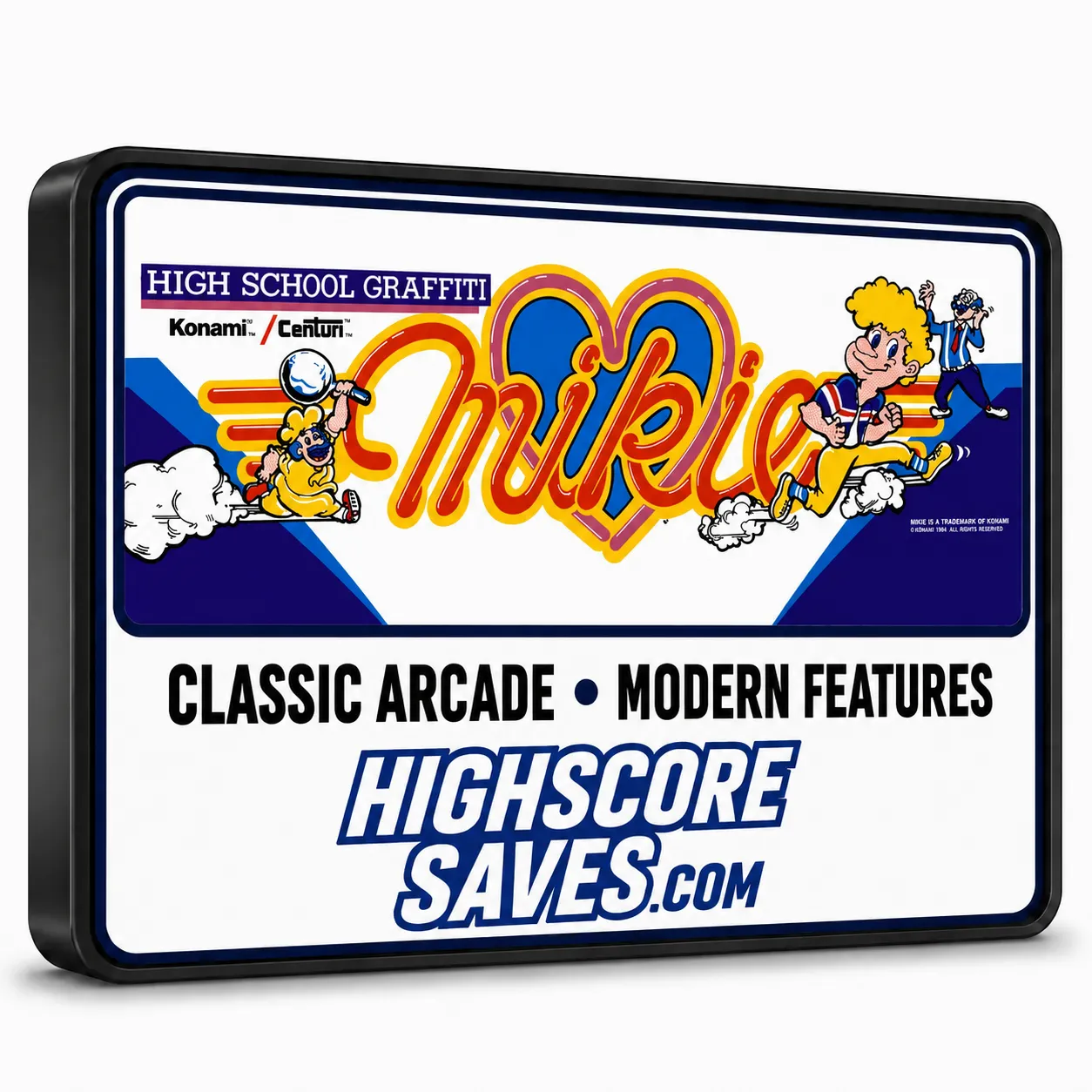 Mikie Free Play and High Score Save Kit