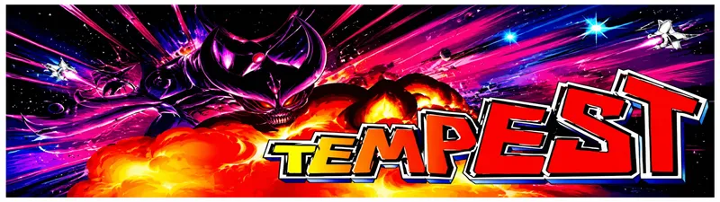 Tempest Multigame Free Play and High Score Save Kit installation guide marquee
