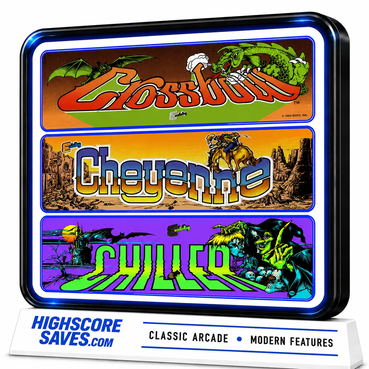Exidy 440 Multigame Free Play and High Score Save Kit