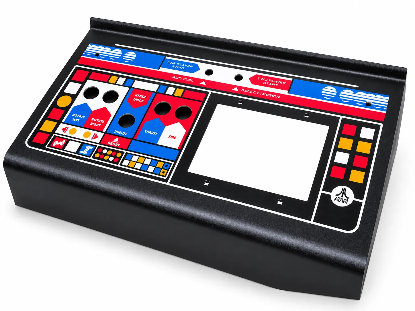Asteroids, Asteroids Deluxe & Lunar Lander Multigame Control Panel