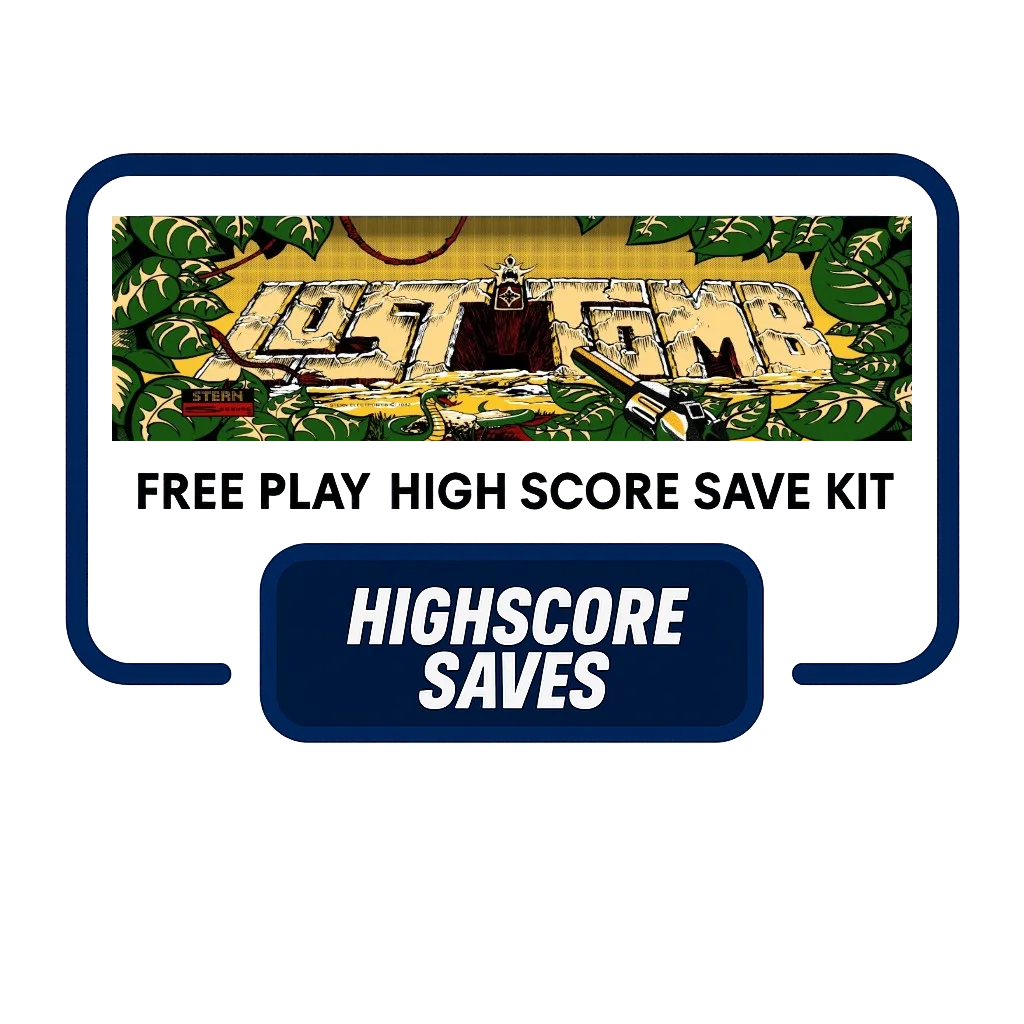 Lost Tomb Free Play and High Score Save Kit Lost Tomb Free Play and High Score Save Kit