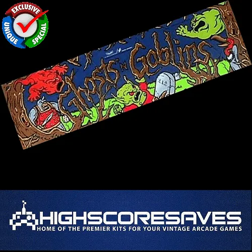 Ghosts 'N Goblins Free Play and High Score Save Kit Ghosts 'N Goblins Free Play and High Score Save Kit