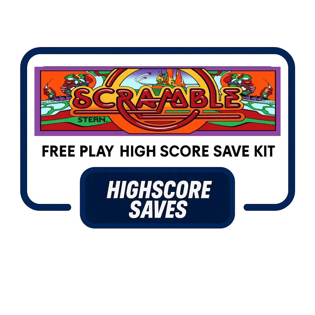 Scramble Free Play and High Score Save Kit Scramble Free Play and High Score Save Kit