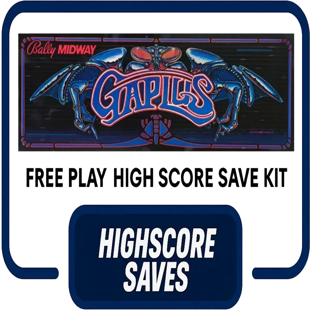 Galaga 3 | Gaplus Free Play and High Score Save Kit
