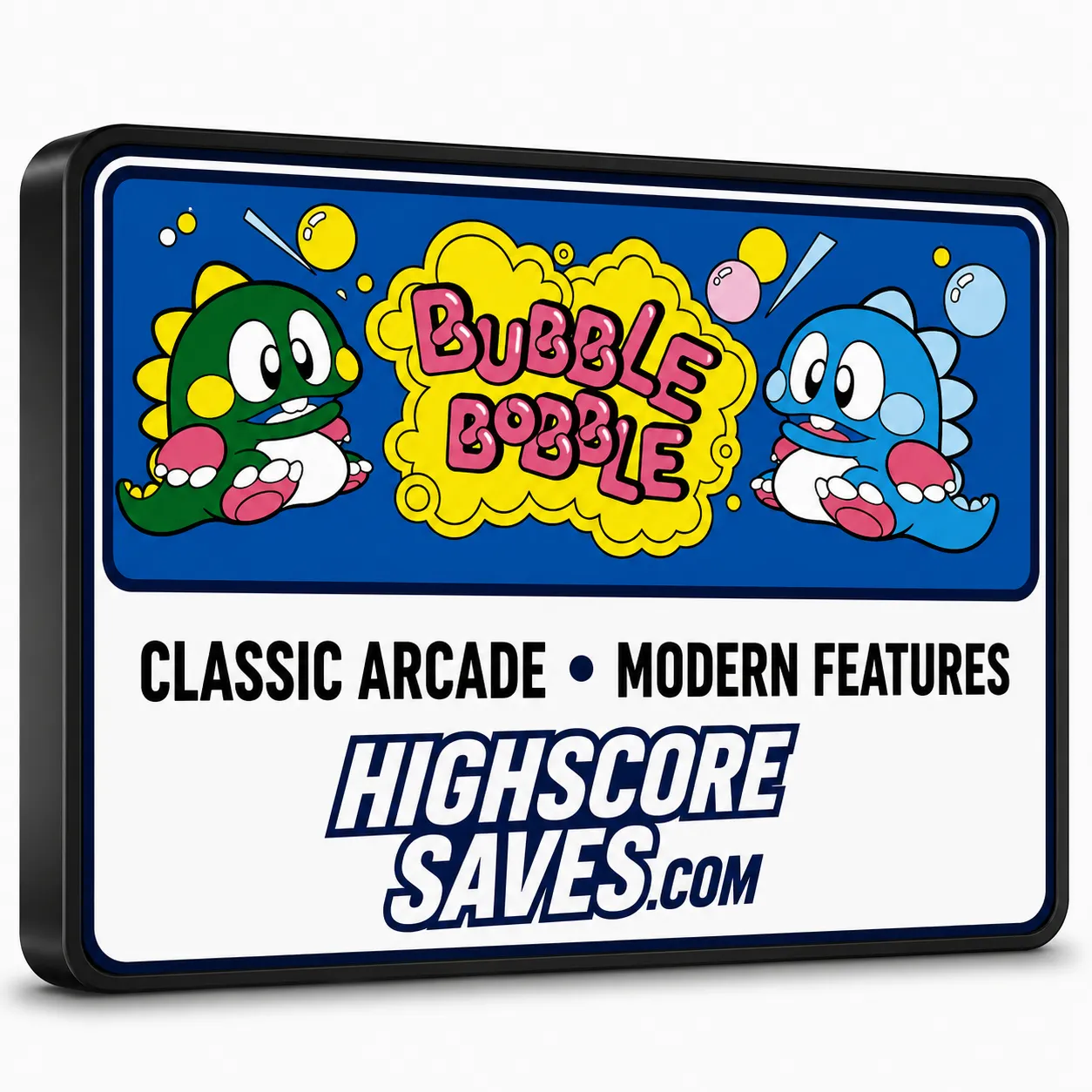 Bubble Bobble Free Play and High Score Save Kit