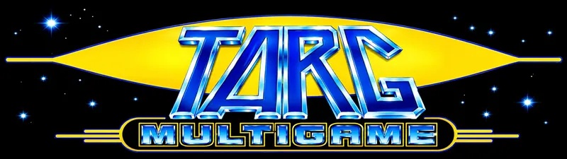 Targ Multigame Free Play and High Score Save Kit installation guide marquee