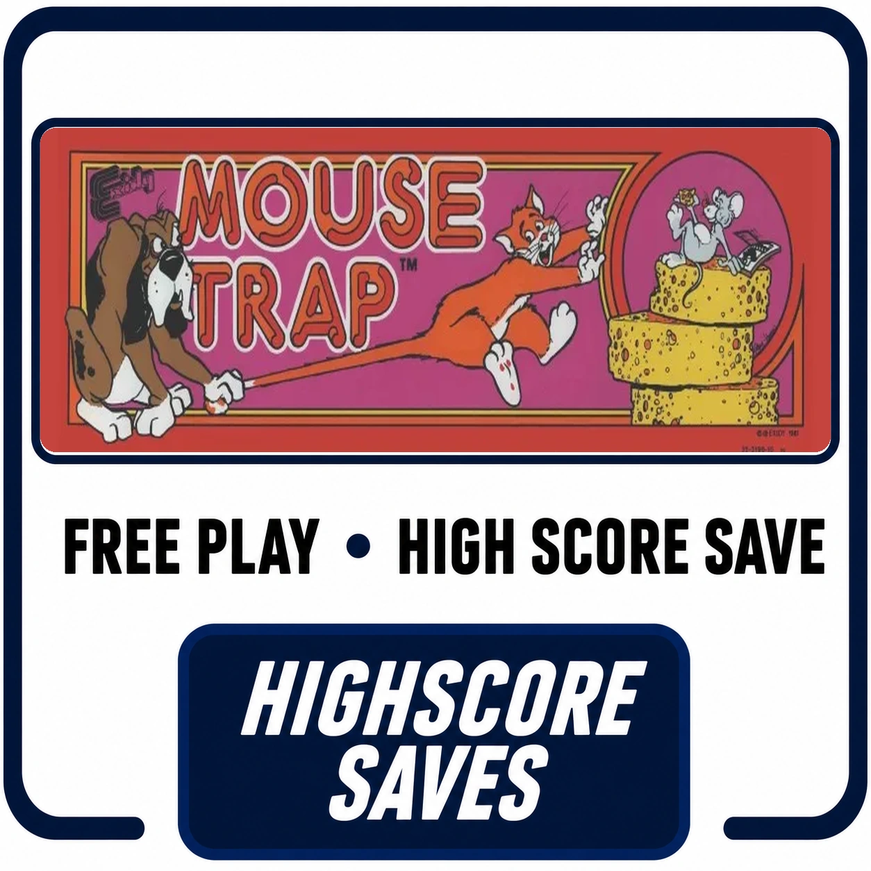 Mouse Trap Free Play and High Score Save Kit