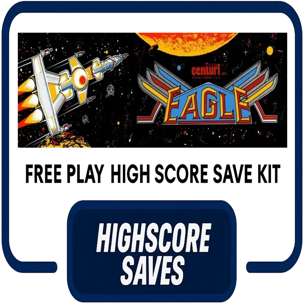 Buy Eagle Free Play and High Score Save Kits for Arcade Hardware